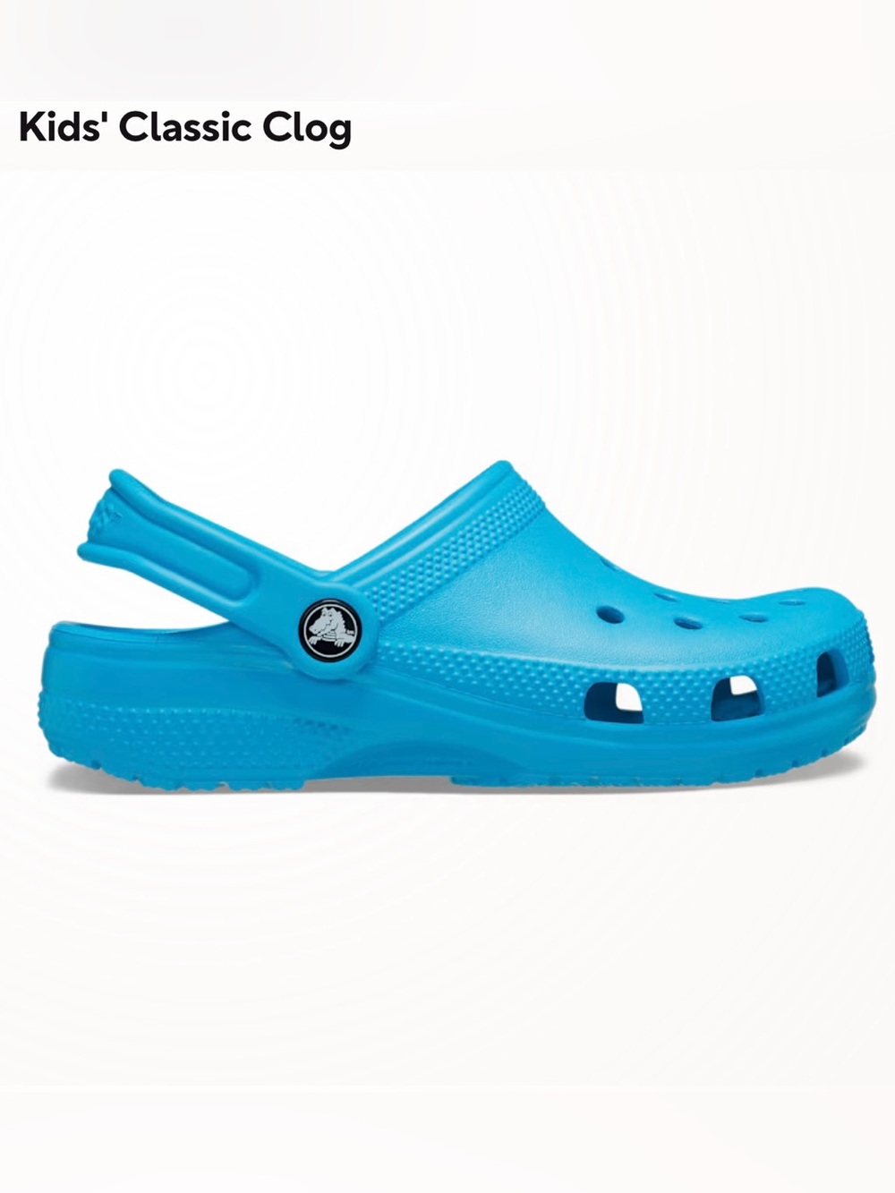 CROCS Kids' Classic Clog in Venetian Blue